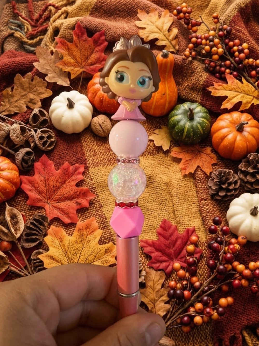Princess Rapunzel Disney Princess Beaded Pen